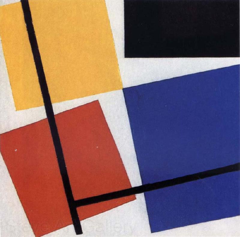 Theo van Doesburg Simultaneous Counter Composition Spain oil painting art